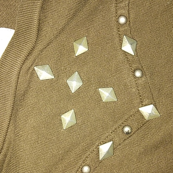 ~EUC~Women's Juniors ~DENIM & SUPPLY~RALPH LAUREN Studded Sweatshirt - Picture 11 of 16